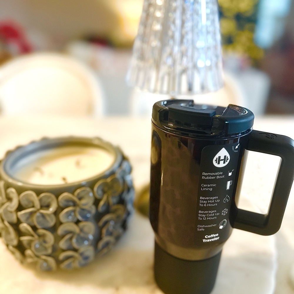 HydroJug Tortoise Coffee Travel Mug ✨🤎🖤🤎🖤✨